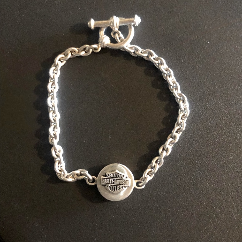 Harley Davidson Sterling Silver Bracelet